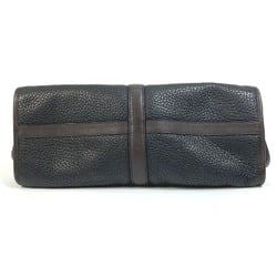 Loewe anagram Bag Hand Bag Black x Brown