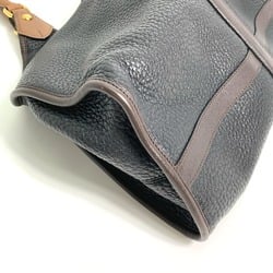 Loewe anagram Bag Hand Bag Black x Brown