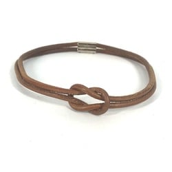 Hermes Necklace Accessories Double Choker Brown