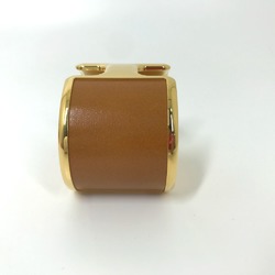 Hermes Bracelet Accessories Bangle Brown x Gold