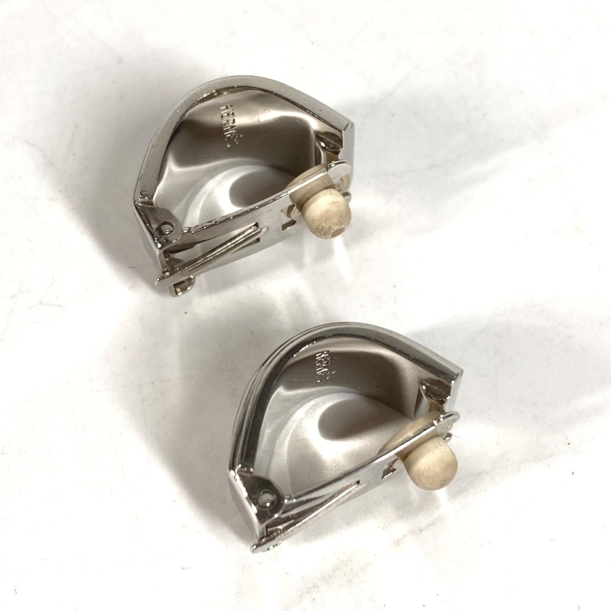 Hermes Accessories Earrings Silver yellow