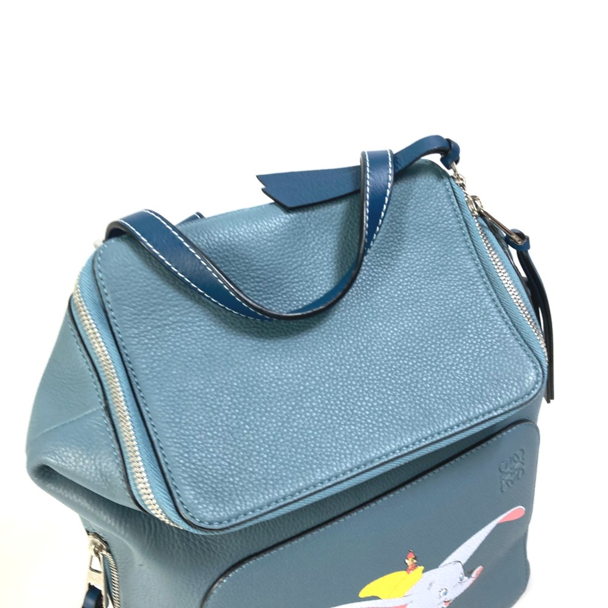 Loewe Disney collaboration DISNEY bag backpack Backpack blue White