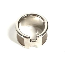 Hermes Women's Ring Etoupe gray SilverHardware