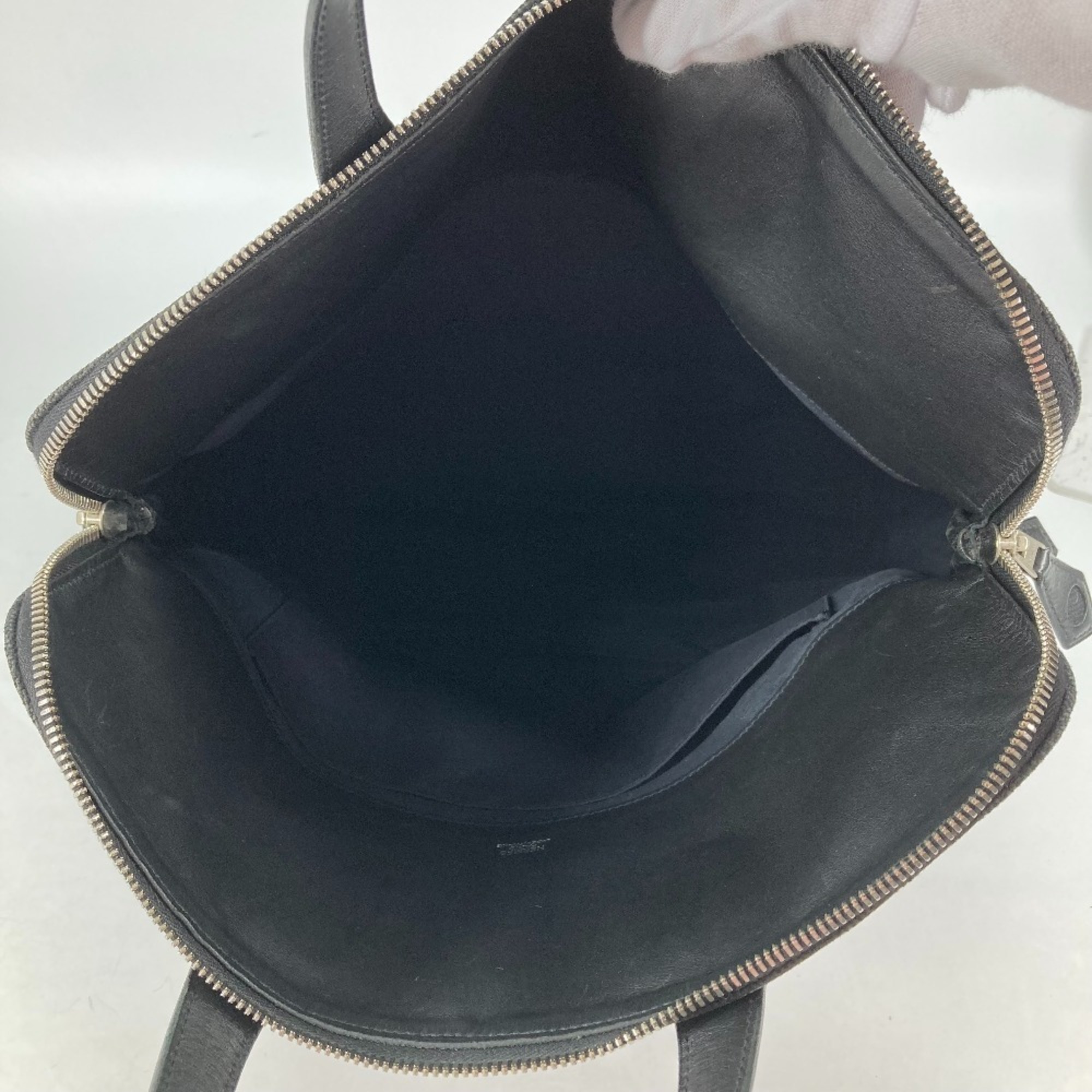 Hermes Shoulder Bag  Hand Bag Tote Bag Black