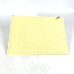 Hermes Flat pouch bag Clutch bag Makeup pouch Pouch yellow