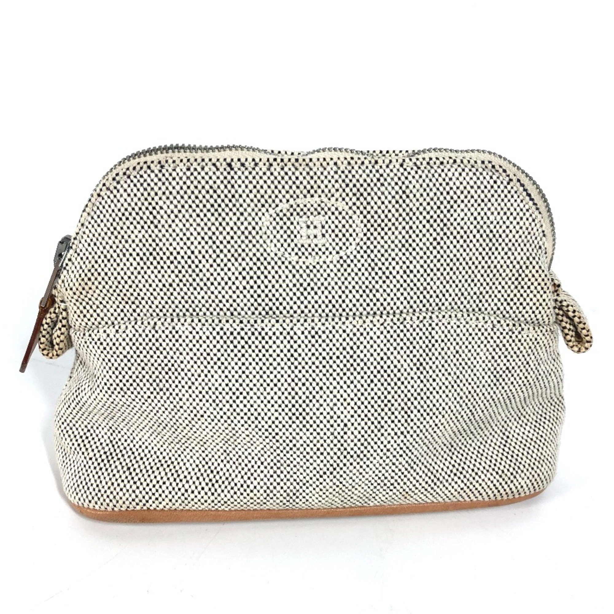 Hermes Makeup pouch Cosmetics Pouch Pouch Gray Based