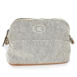 Hermes Makeup pouch Cosmetics Pouch Pouch Gray Based