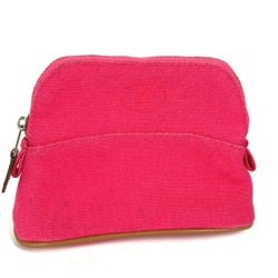 Hermes Makeup pouch Cosmetics Pouch Pouch hibiscus pink