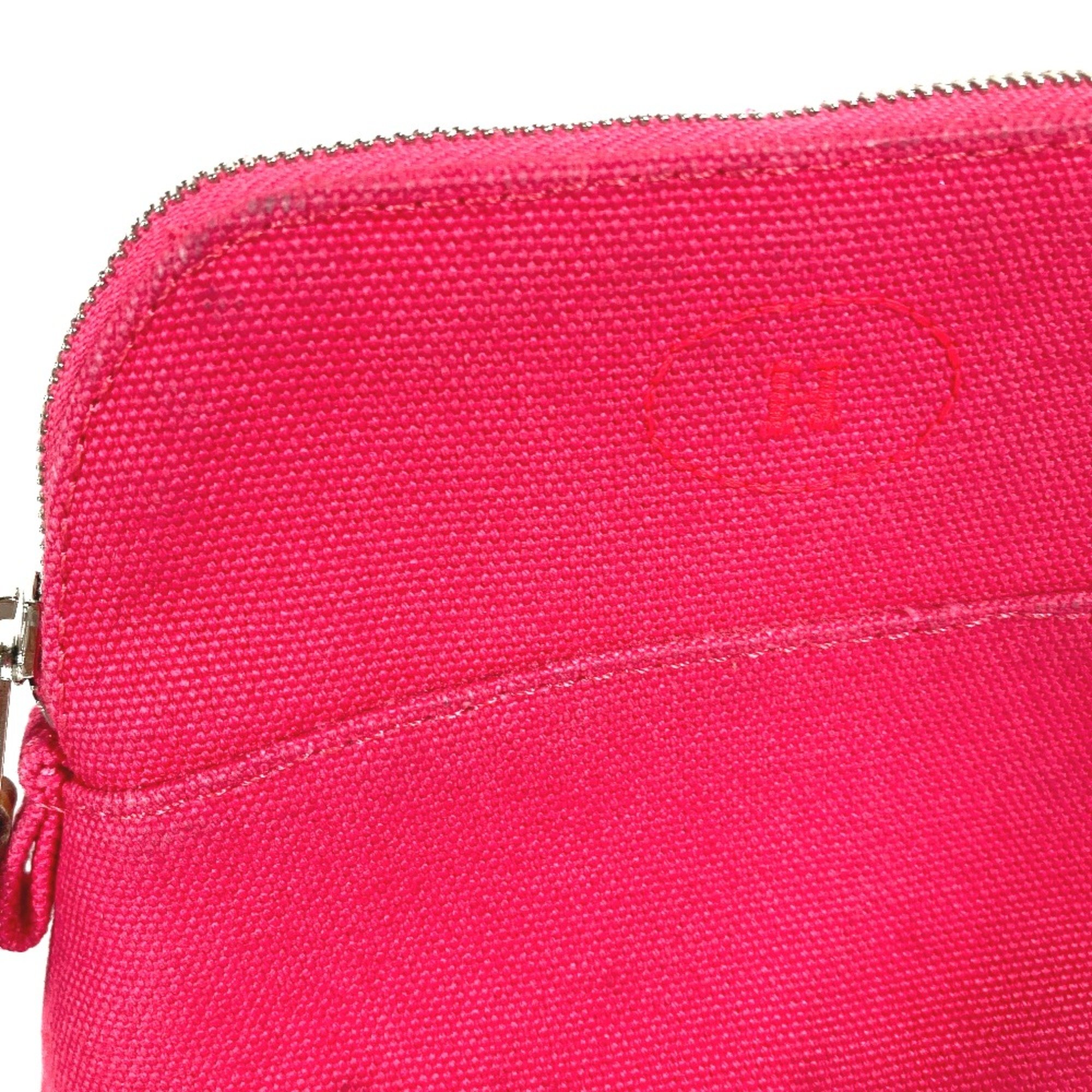 Hermes Makeup pouch Cosmetics Pouch Pouch hibiscus pink