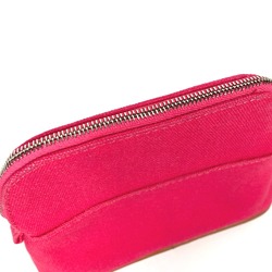 Hermes Makeup pouch Cosmetics Pouch Pouch hibiscus pink