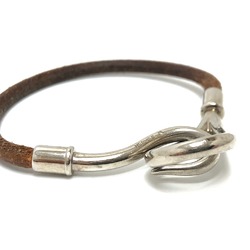 Hermes Bangle accessories Bracelet Brown SilverHardware