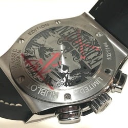 Hublot 521.NC.0589.VR.OPX14 Forbidden X Automatic with cigar box Wristwatch Silver Brown belt