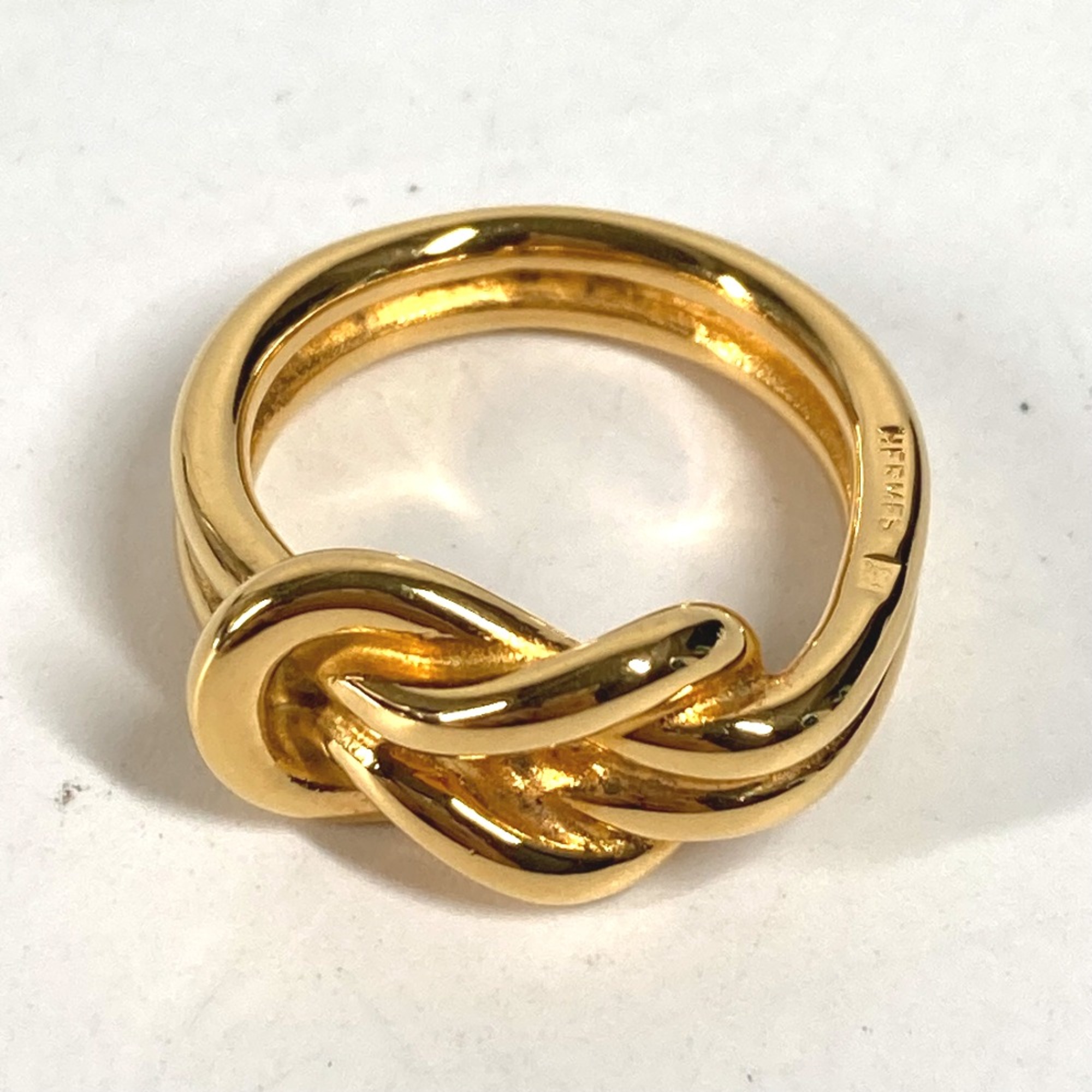 Hermes Accessories Scarf ring Gold