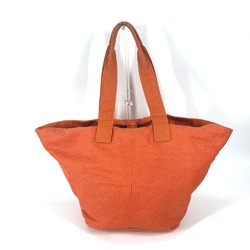 Hermes Shoulder Tote Bag Beach Bag With porch Shoulder Bag Orange