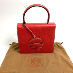 Loewe vintage Bag Tote Bag Hand Bag Red