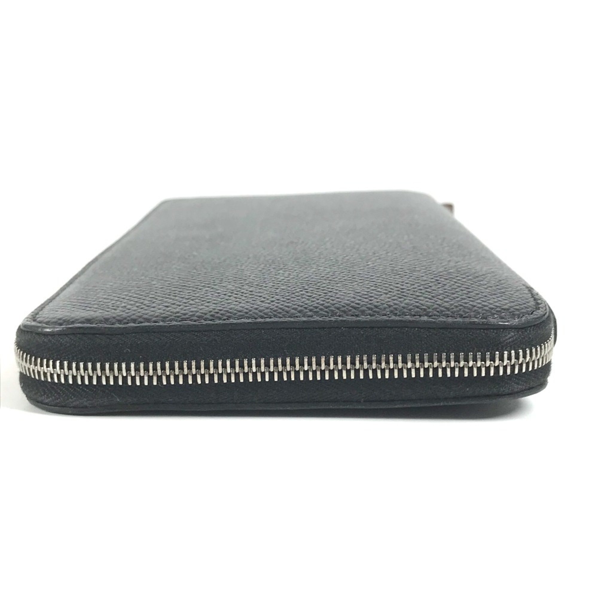 Hermes Long wallet Zip Around Long Wallet Black