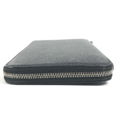 Hermes Long wallet Zip Around Long Wallet Black