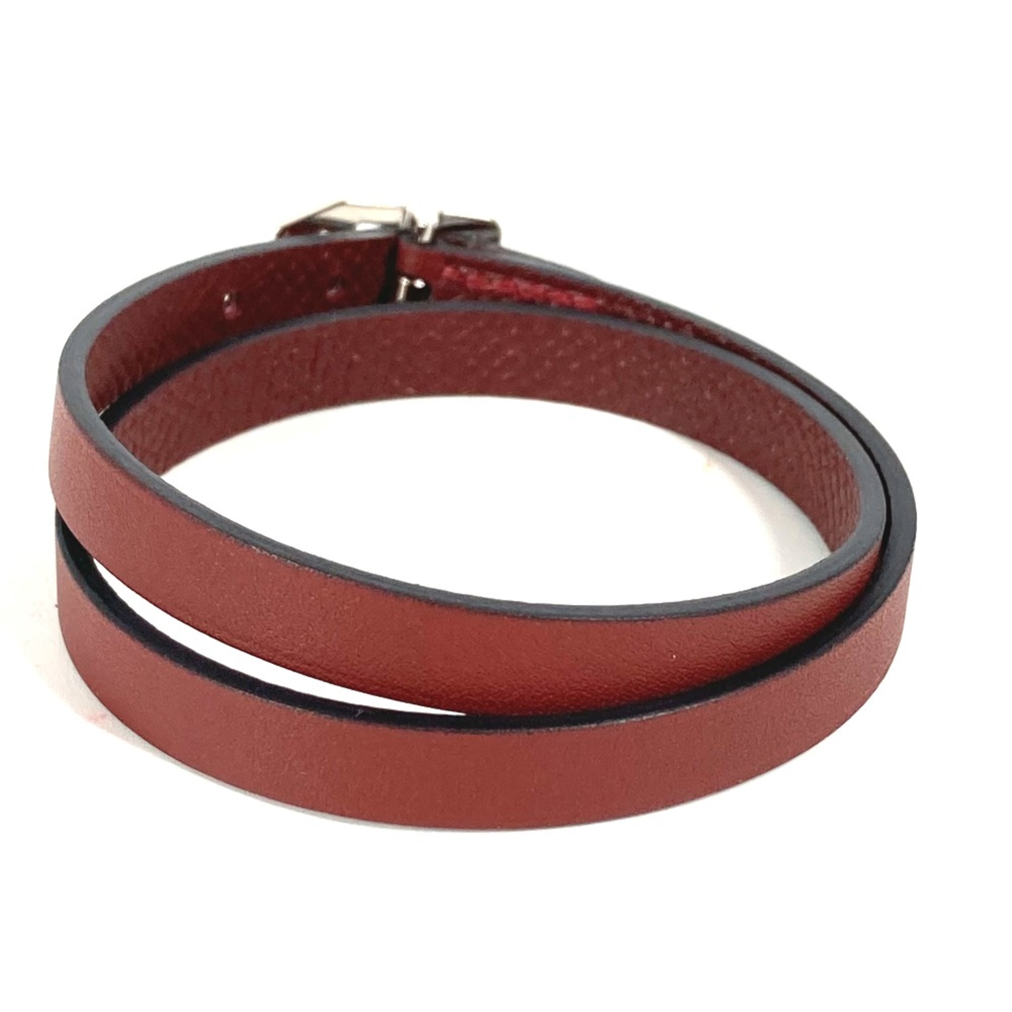 Hermes Double Bracelet Accessories Women's Bracelet Brown