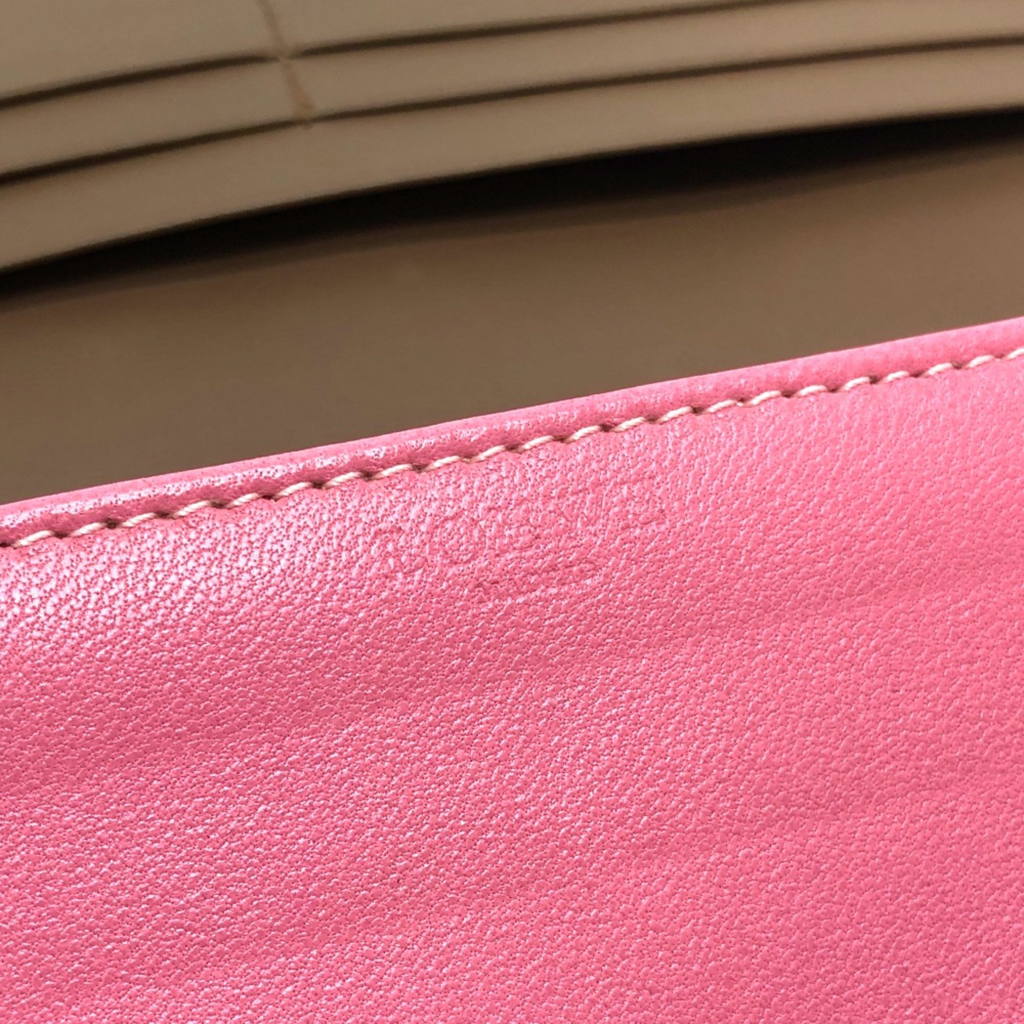 Loewe anagram Zip Around Long Wallet pink