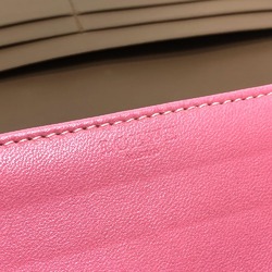 Loewe anagram Zip Around Long Wallet pink