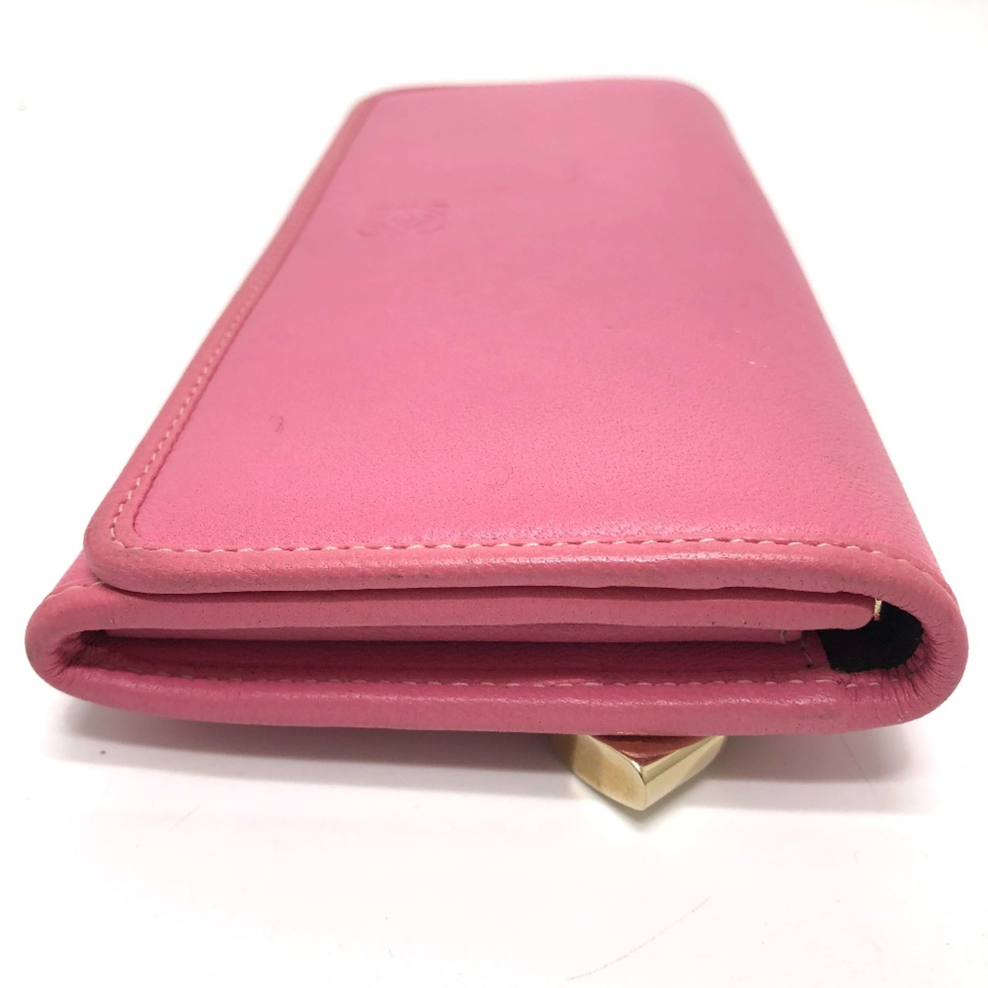 Loewe anagram Zip Around Long Wallet pink