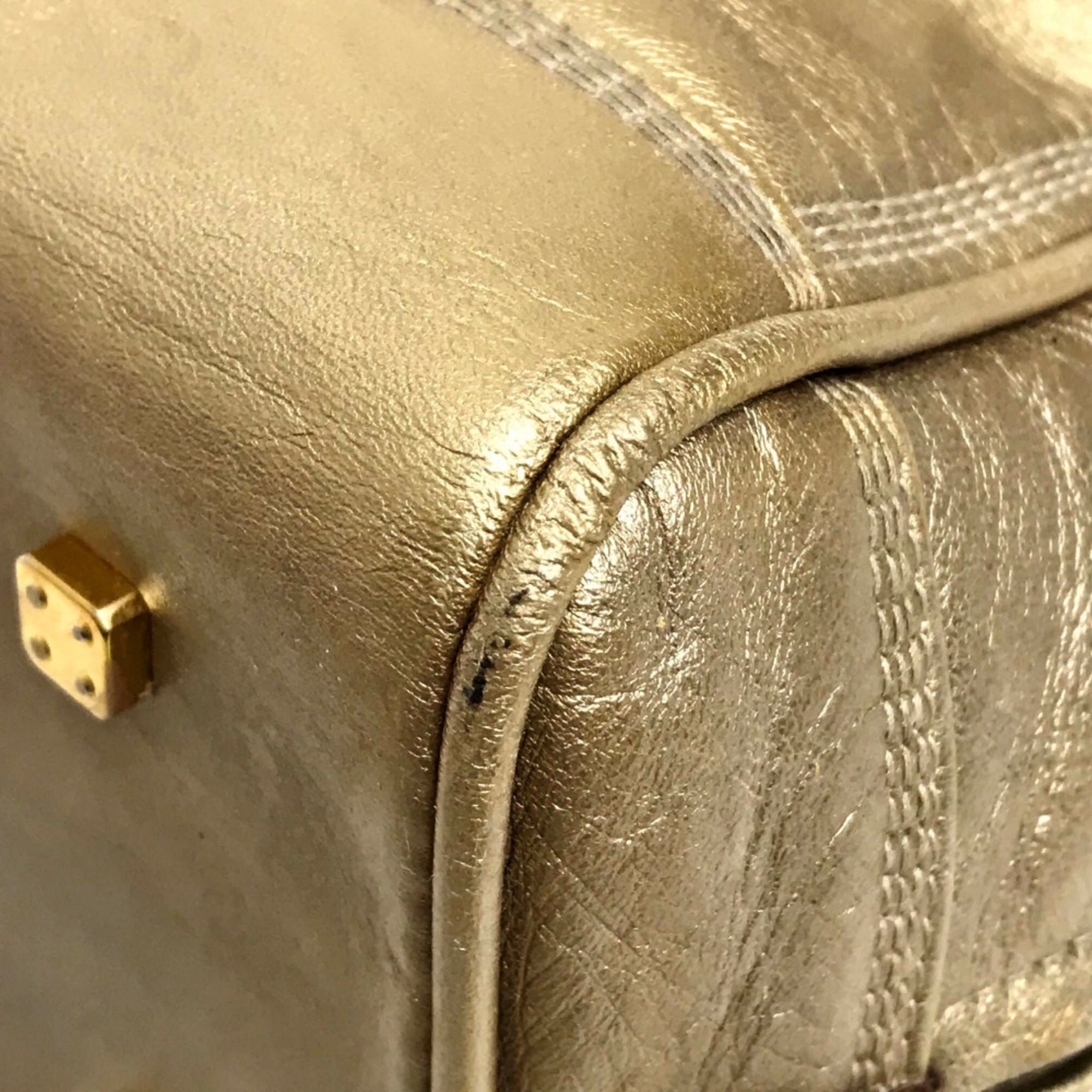 Loewe bag mini amazona Hand Bag Gold