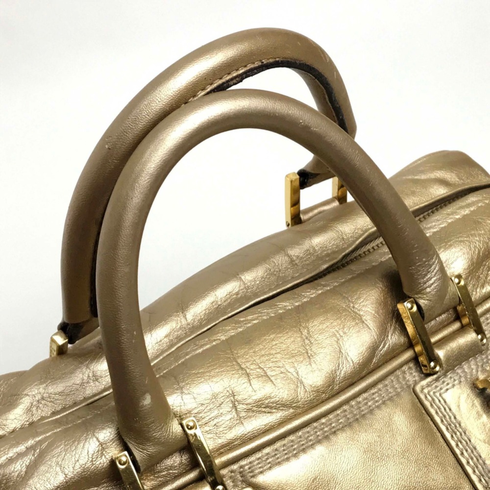 Loewe bag mini amazona Hand Bag Gold