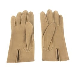 Hermes Glove gloves Beige