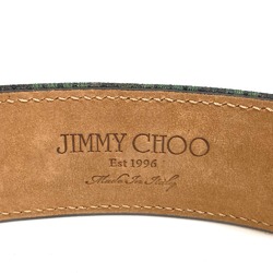 Jimmy Choo buckle Fashion Accessories belt camouflage Green