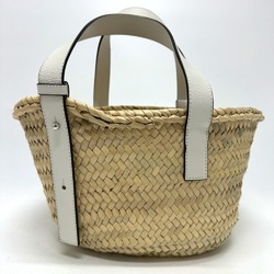 Loewe 327.02.S92 anagram Basket small basket bag Hand Bag Beige