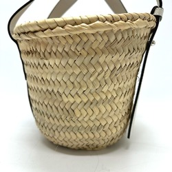 Loewe 327.02.S92 anagram Basket small basket bag Hand Bag Beige