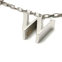 Loewe Icon logo Chain Necklace Silver