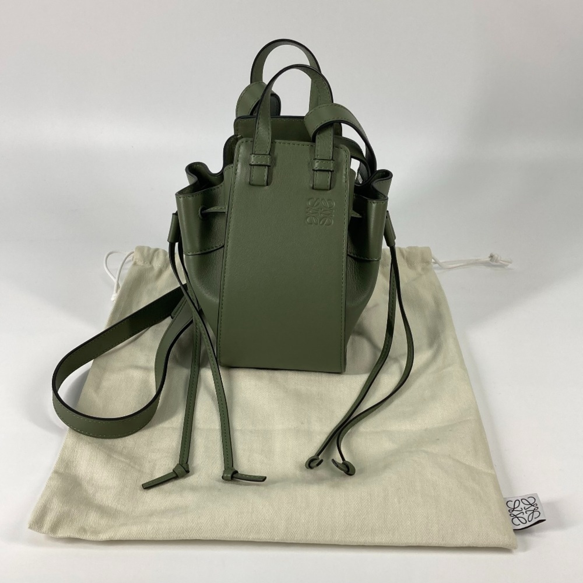 Loewe Shoulder Crossbody Hand Bag Crossbody Shoulder Bag khaki