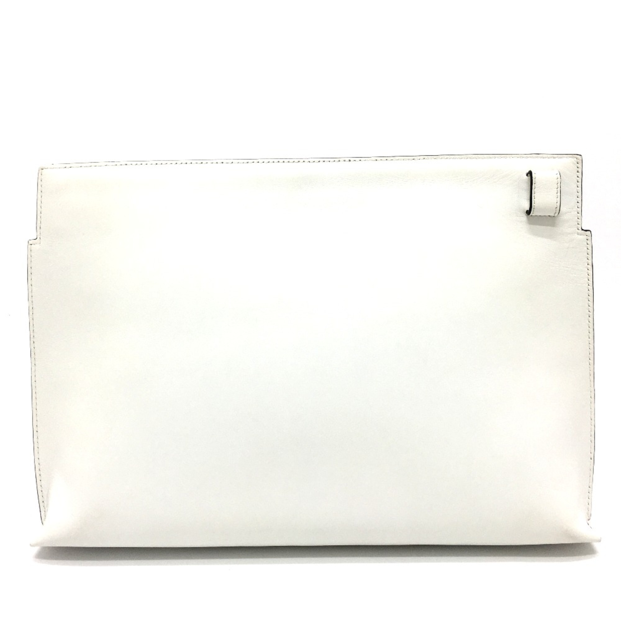 Loewe anagram Bag Cluch Bag Clutch bag White x Pink