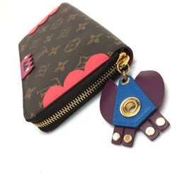 Louis Vuitton M61364 Monogram Long Wallet Flamingo Brown