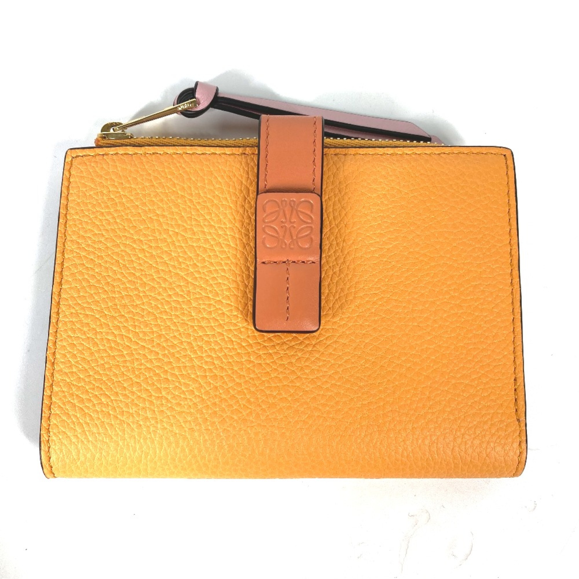 Loewe anagram Folded wallet Orange