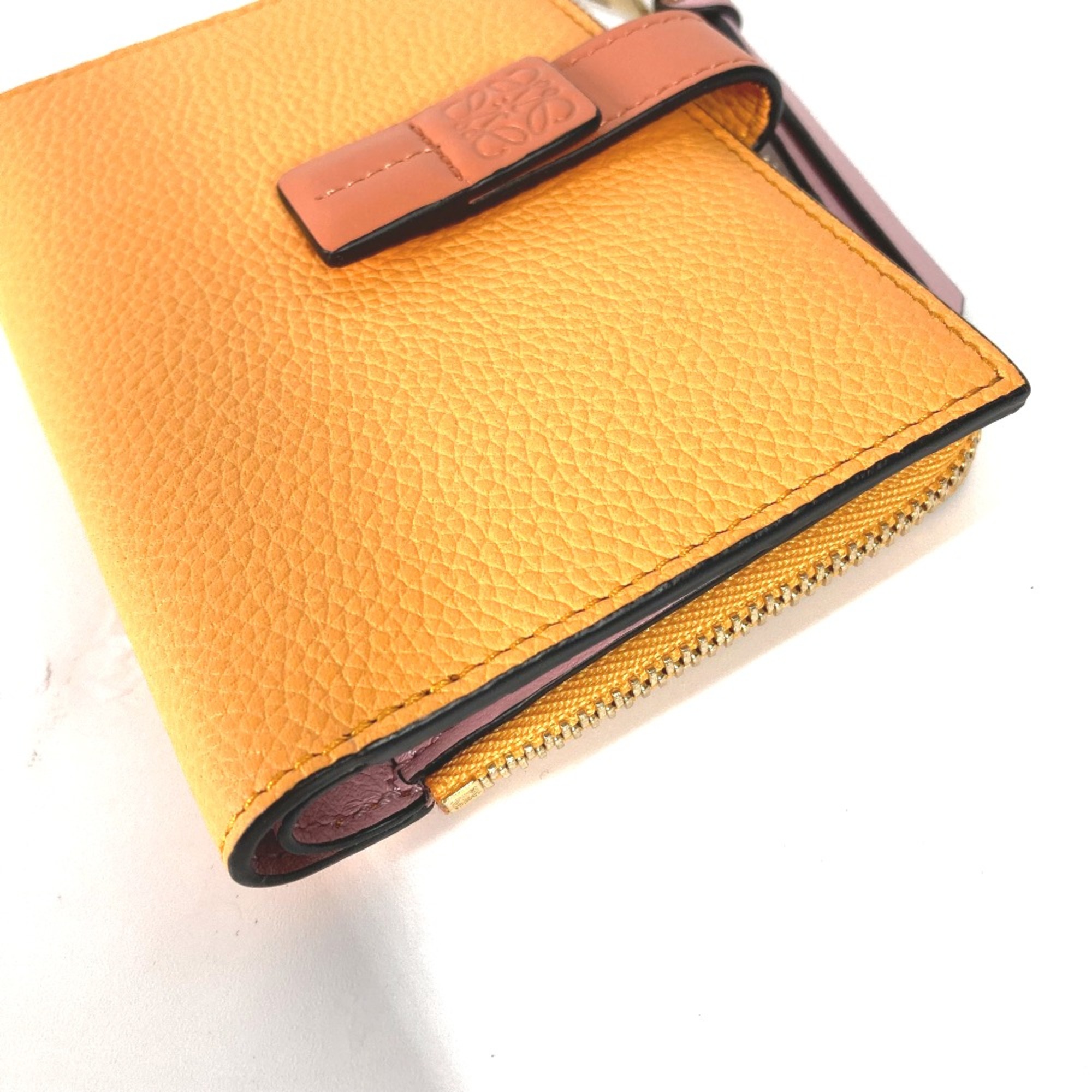 Loewe anagram Folded wallet Orange