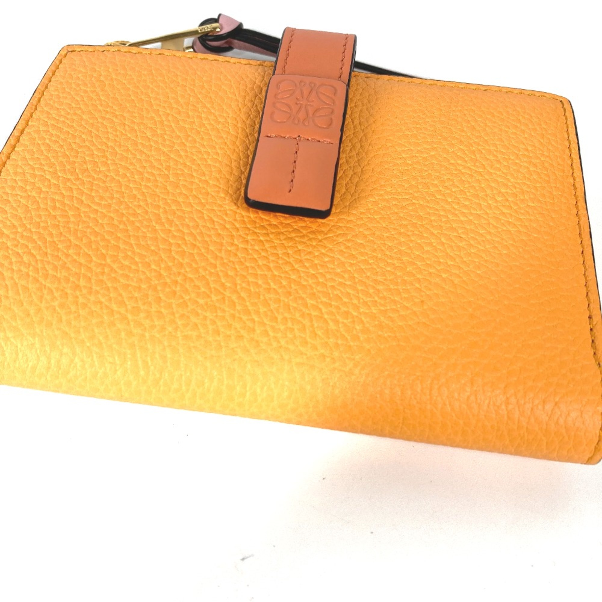 Loewe anagram Folded wallet Orange