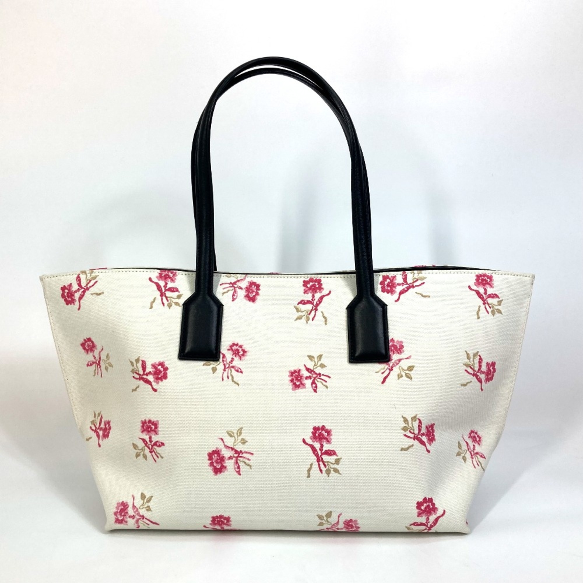 Loewe Flower pattern bag shawl Tote Bag White pink