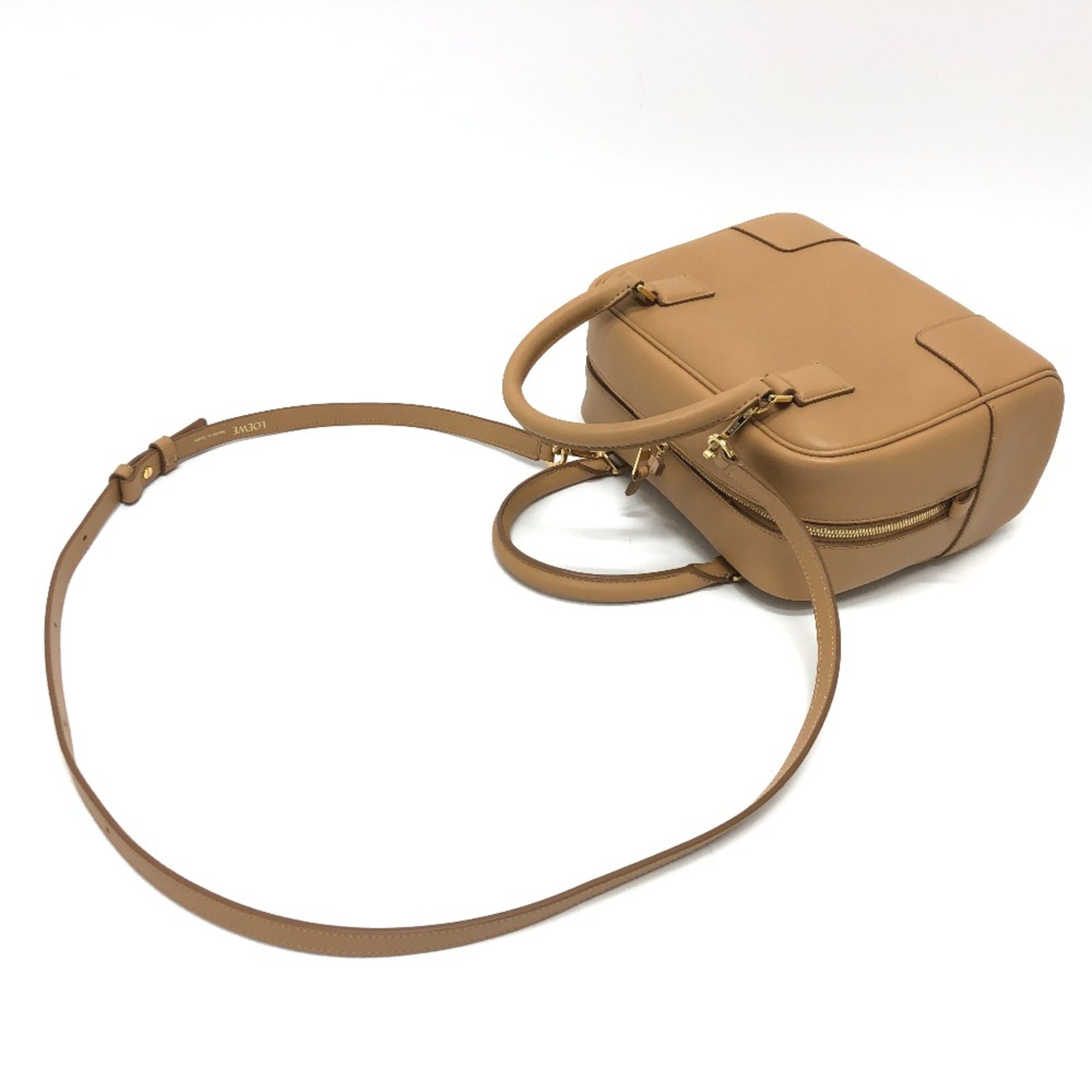 Loewe A039N10X032586 2WAY Shoulder Bag Crossbody Hand Bag Beige GoldHardware