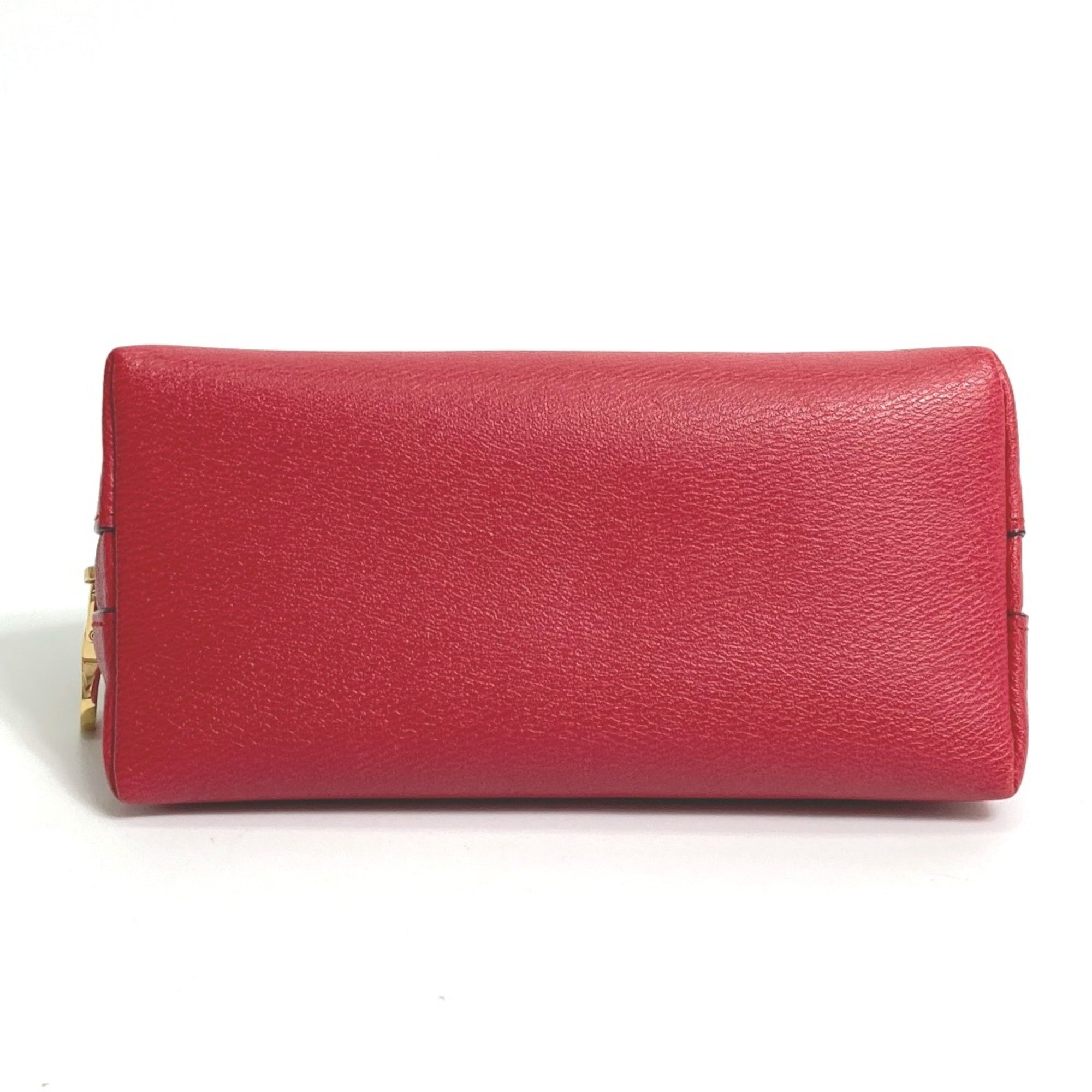 Loewe anagram Cosmetics Pouch Pouch Red