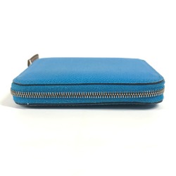 Hermes Compact wallet Zip Around Folded wallet blue