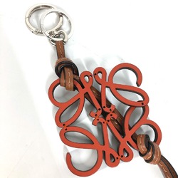 Loewe Bag Charm Key Holder Orange Based BrownBased