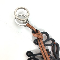 Loewe Bag Charm Key Holder Orange Based BrownBased