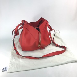 Loewe 387.30.N60 2WAY Shoulder Bag Hand Bag Red GoldHardware