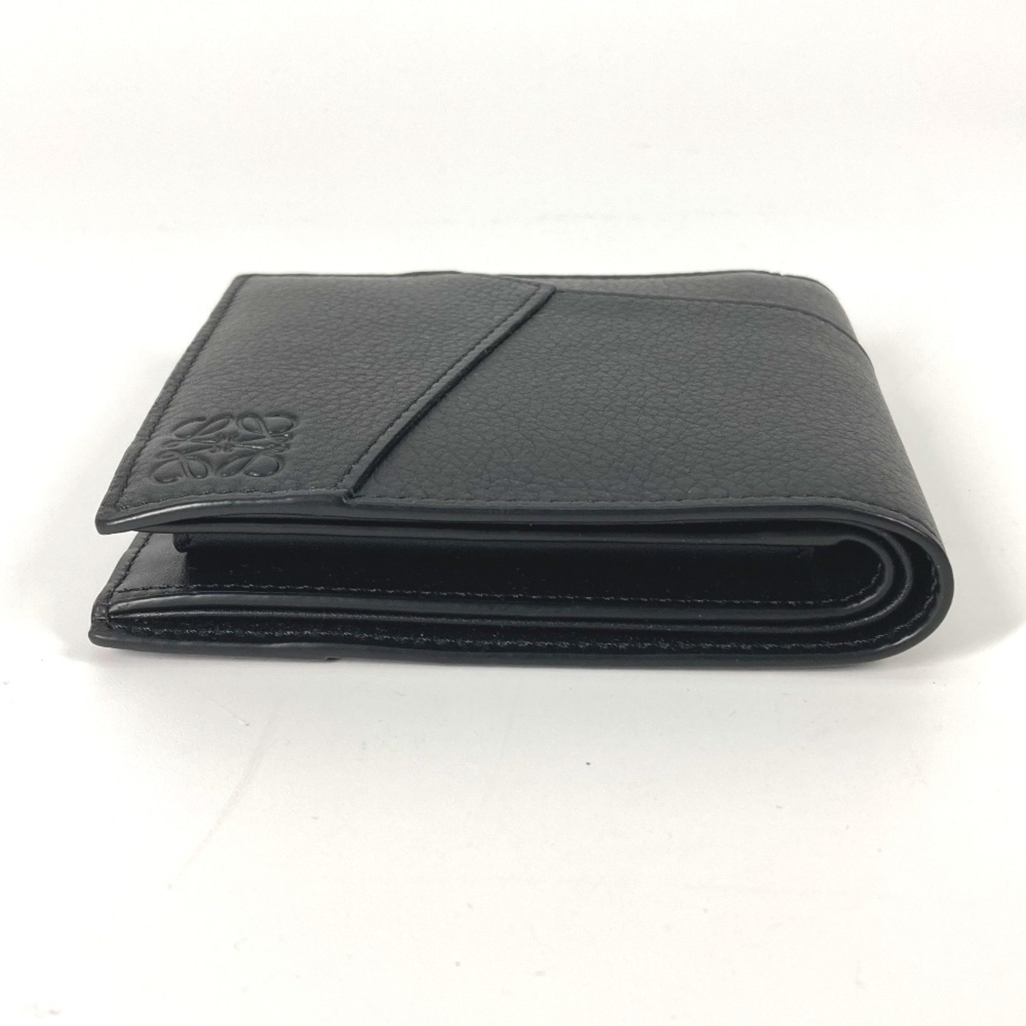 Loewe C510501X06 anagram Compact wallet Folded wallet Black