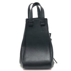 Loewe Medium 2WAY Hand Bag Black SilverHardware