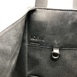 Loewe Medium 2WAY Hand Bag Black SilverHardware