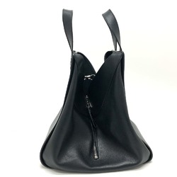 Loewe Medium 2WAY Hand Bag Black SilverHardware