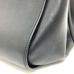 Loewe Medium 2WAY Hand Bag Black SilverHardware